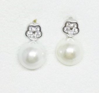 pendientes perla